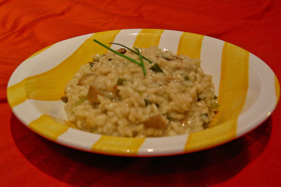 Risotto mit Steinpilzen