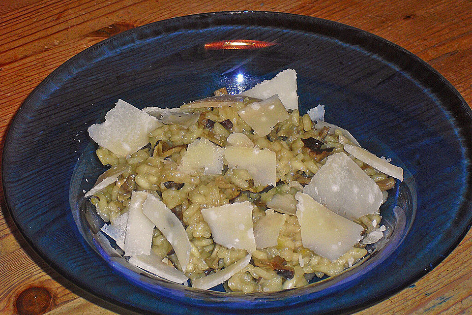 Risotto mit Steinpilzen