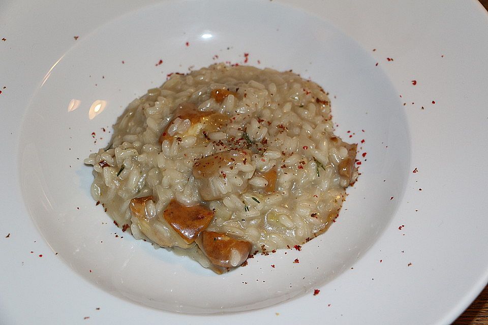 Risotto mit Steinpilzen