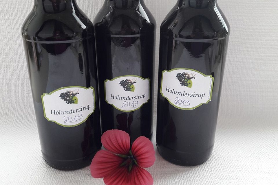 Holunderbeerensirup