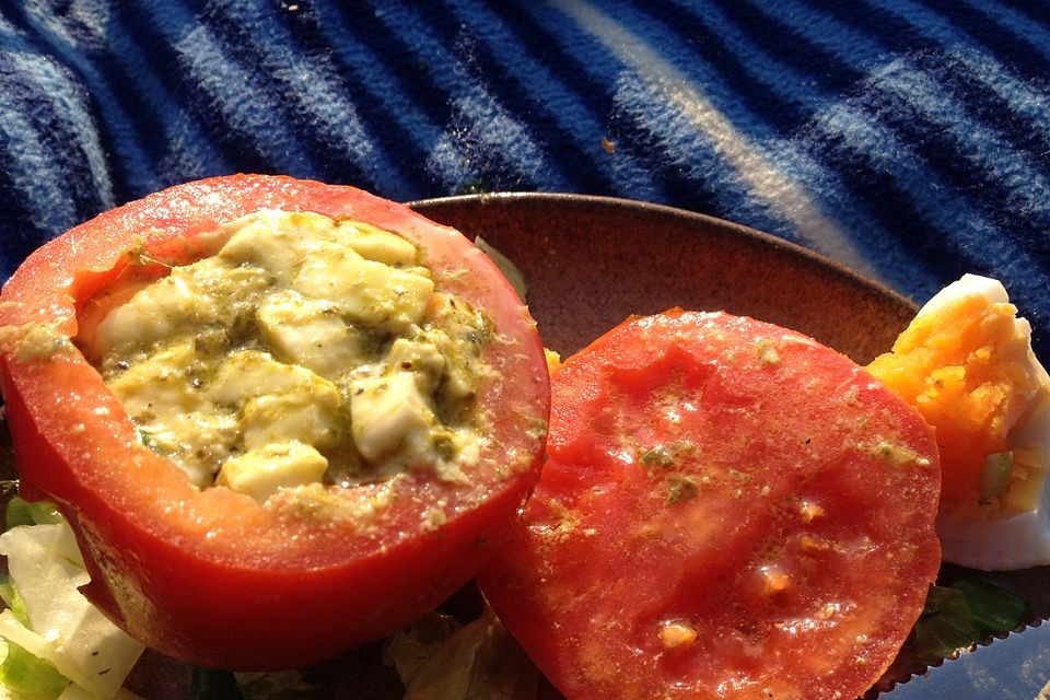 Mozzarella - Tomaten vom Grill