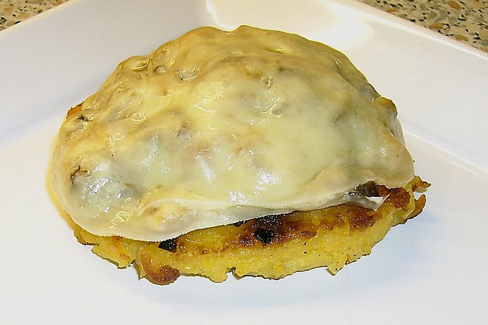 Pilzrösti mit Lauchzwiebeln Pilzrösti mit Lauchzwiebeln