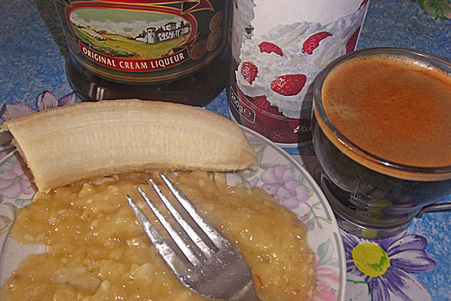 Kaffee  Bananen  Drink von hobbykoechin