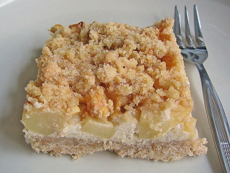 Apfelkuchen Mit Quark Von Greta Chefkoch