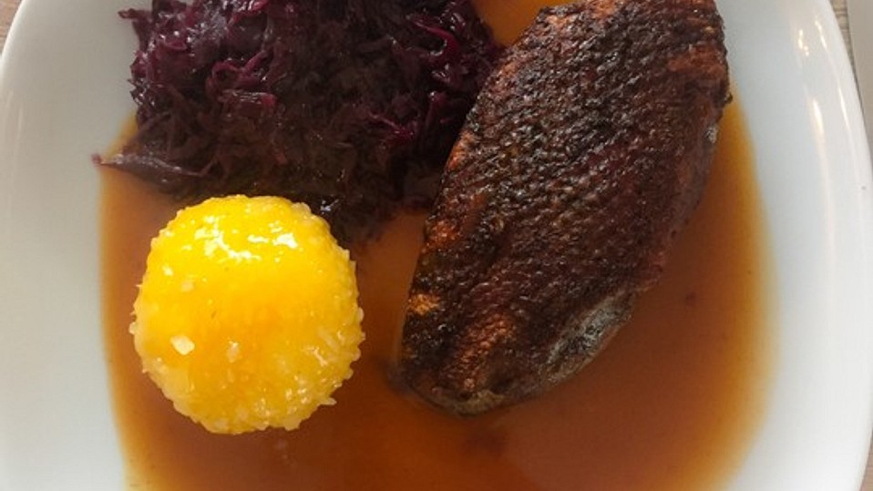 Entenbrustfilets mit Orangensoße von bini64