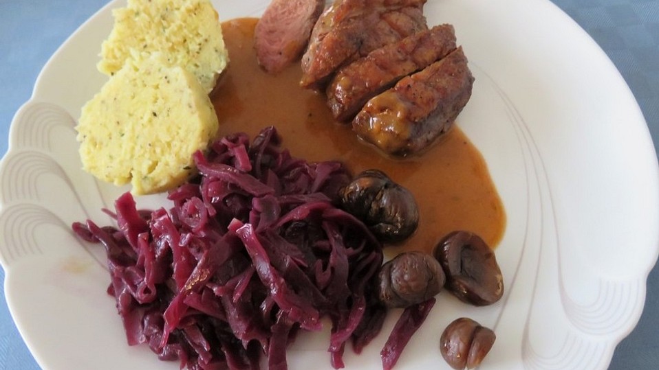 Entenbrustfilets mit Orangensoße von bini64