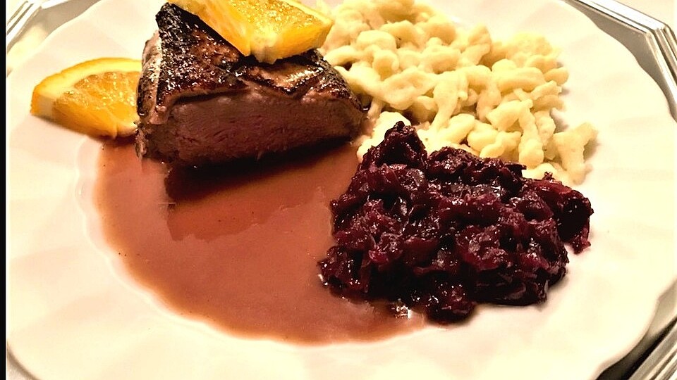 Entenbrustfilets mit Orangensoße von bini64| Chefkoch