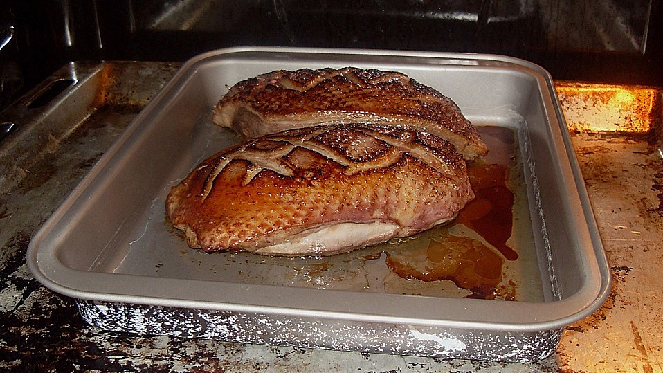 Entenbrustfilets mit Orangensoße von bini64