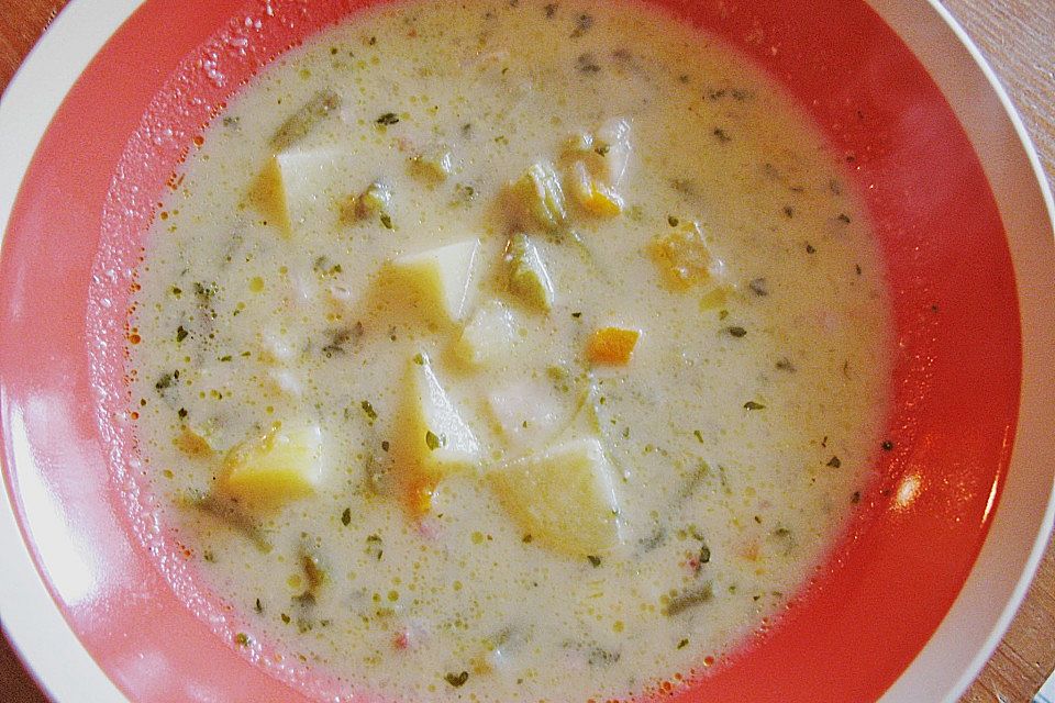 Grüne Bohnensuppe Grüne Bohnensuppe