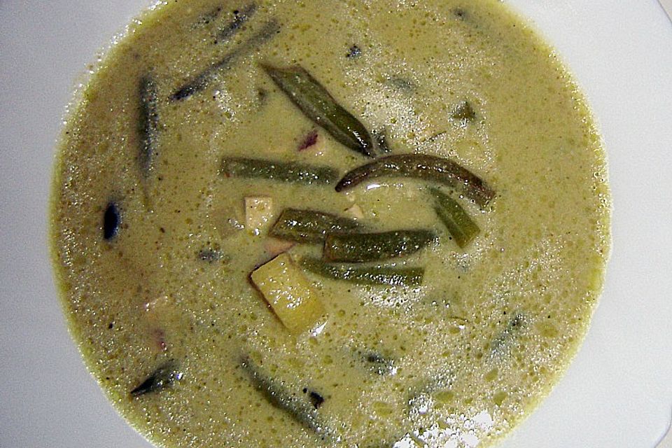 Grüne Bohnensuppe Grüne Bohnensuppe