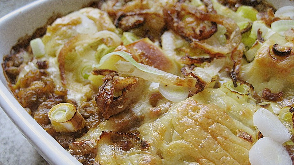 Maultaschengratin mit Linsen von pebbles4 Maultaschengratin mit Linsen von pebbles4