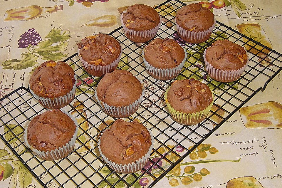 Black&White Chocolate Muffins