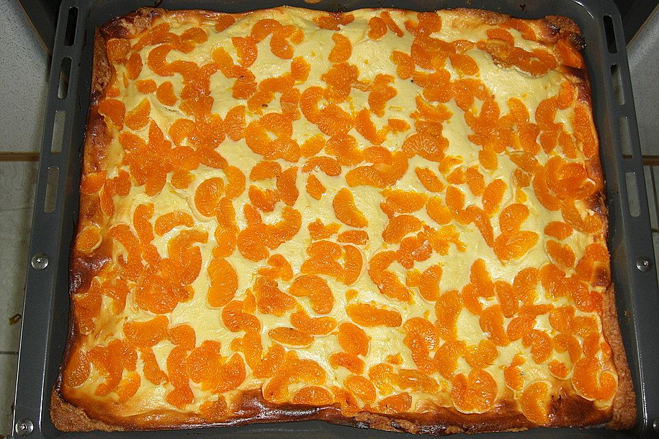 Schmand - Mandarinenkuchen