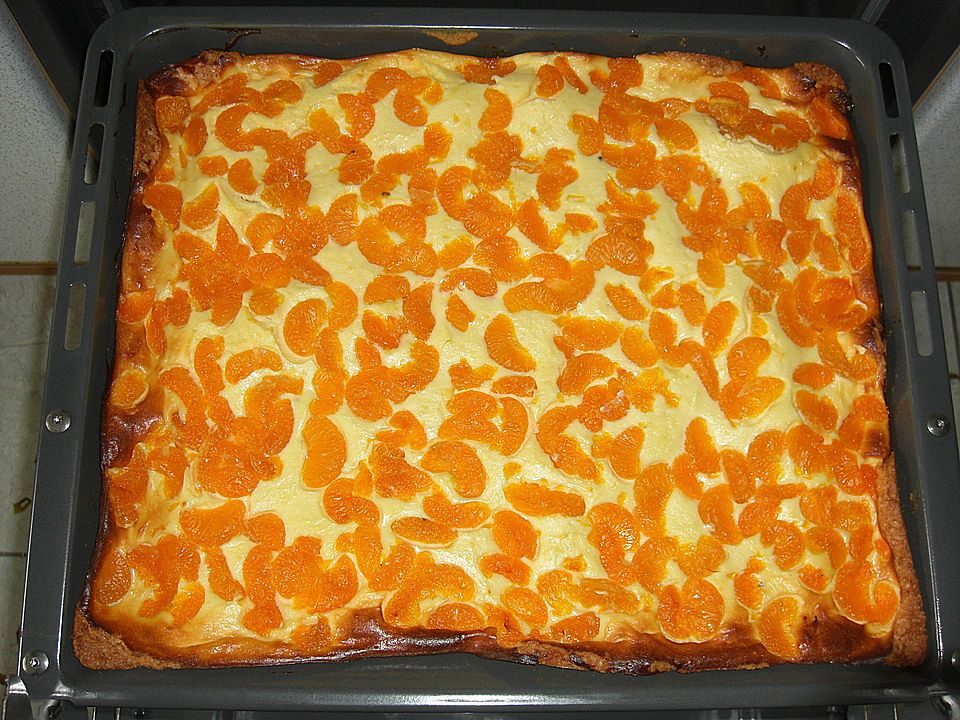 Schmand - Mandarinenkuchen von Penelope1| Chefkoch