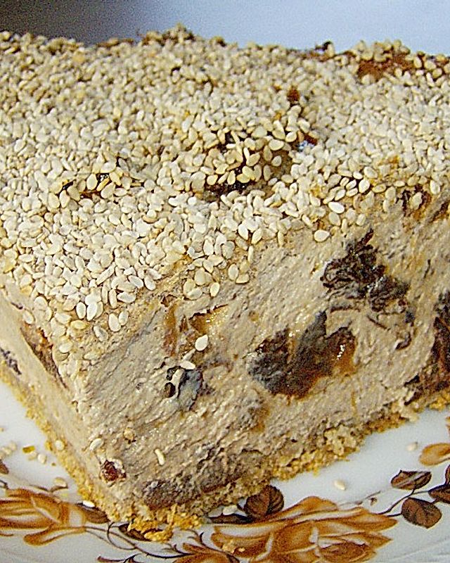 Quark ( trocken ) - Pflaumen Kuchen