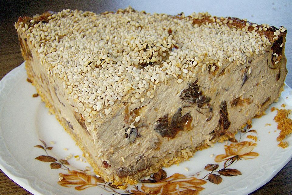 Quark ( trocken ) - Pflaumen Kuchen