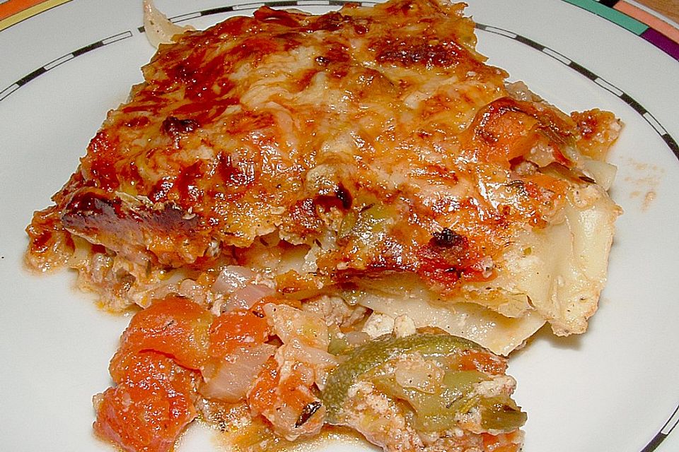 Mediterrane Gemüselasagne Mediterrane Gemüselasagne