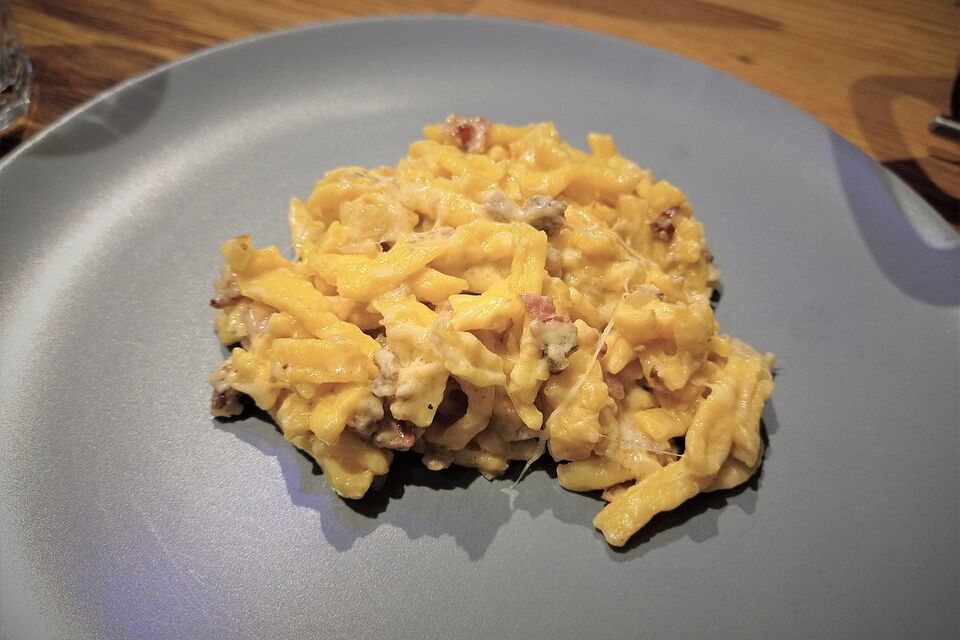 Spätzle mit Hackfleischeinlage Spätzle mit Hackfleischeinlage