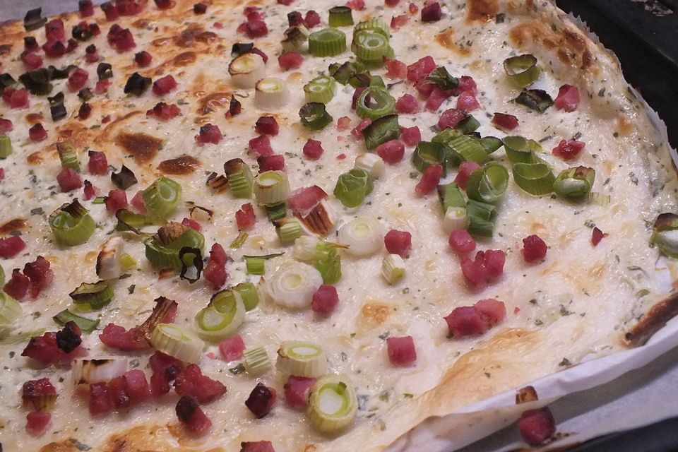 Flammkuchen schnell und preiswert