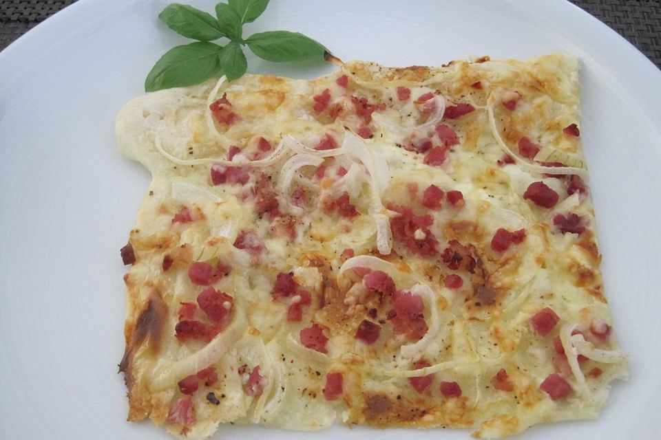 Flammkuchen schnell und preiswert