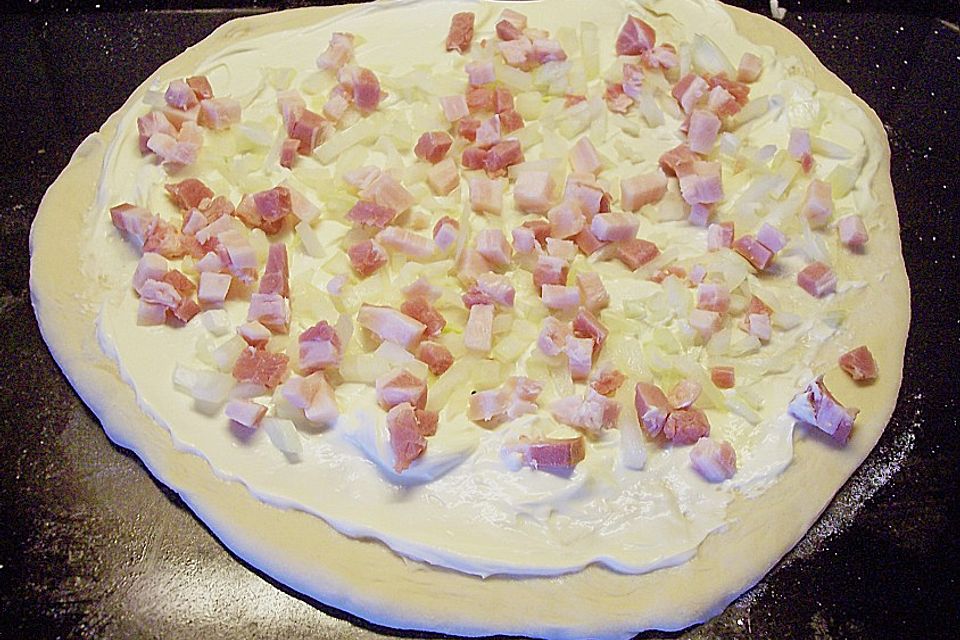 Flammkuchen schnell und preiswert