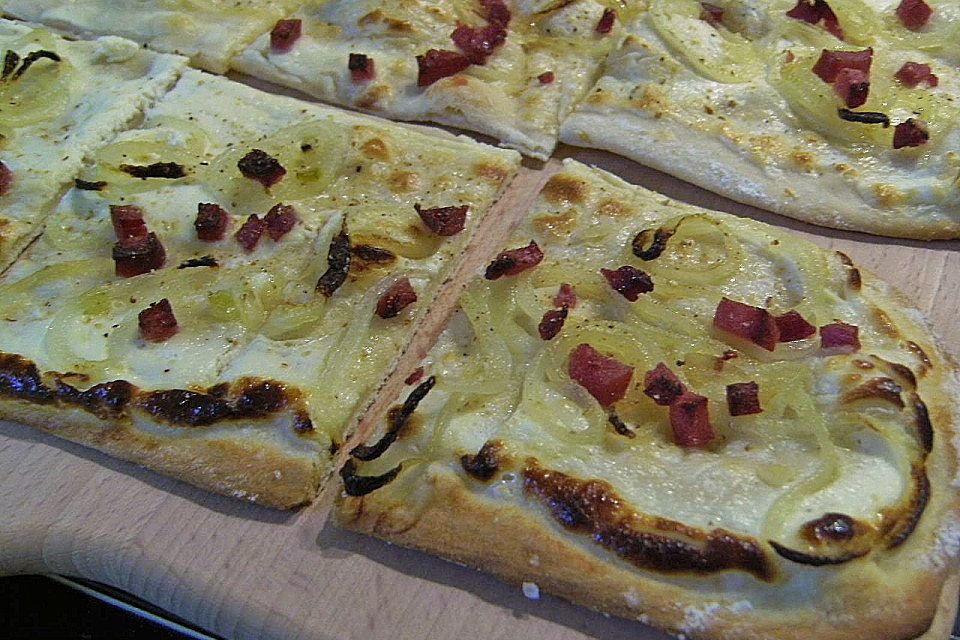 Flammkuchen schnell und preiswert