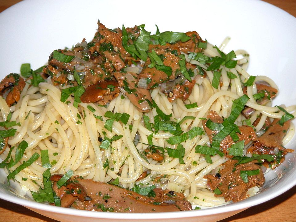 Spaghetti mit Pfifferlingen von sawa62| Chefkoch