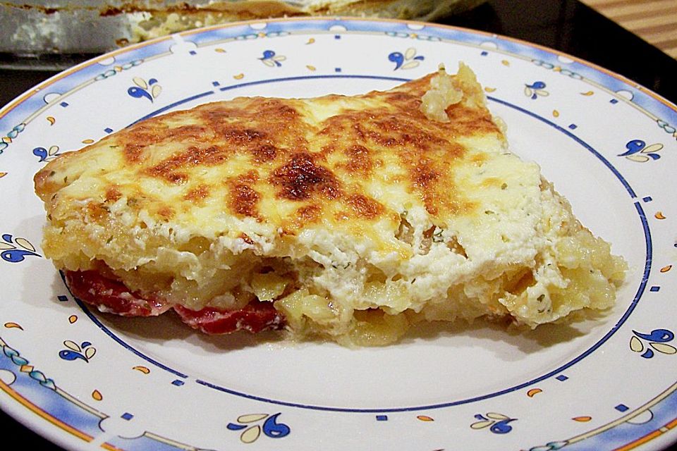 Rösti - Kassler überbacken