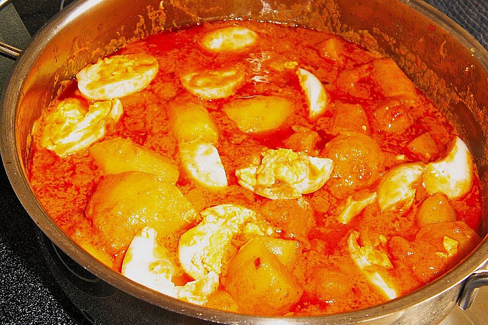 Eier - Kartoffel - Curry