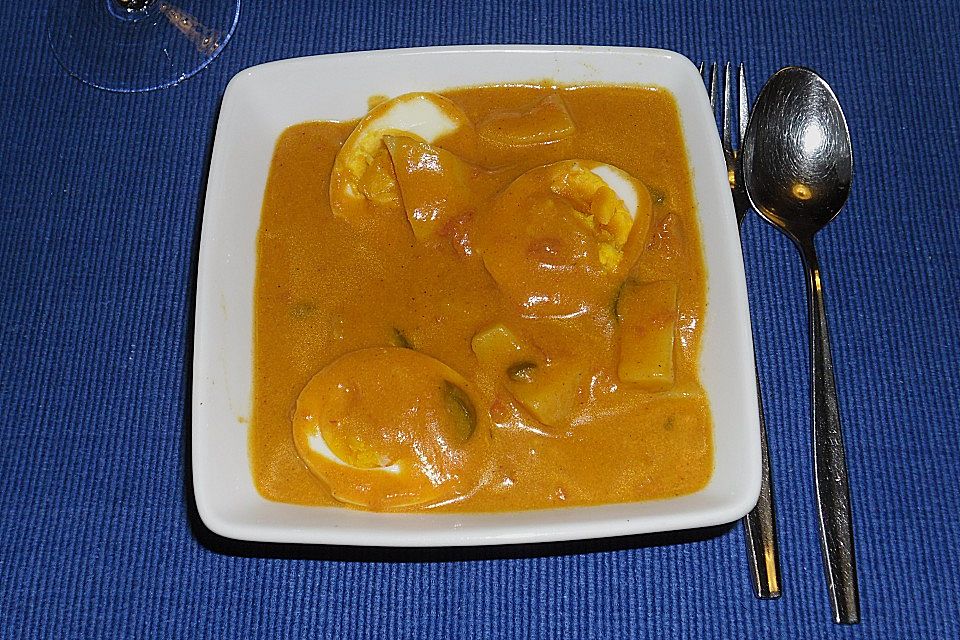 Eier - Kartoffel - Curry