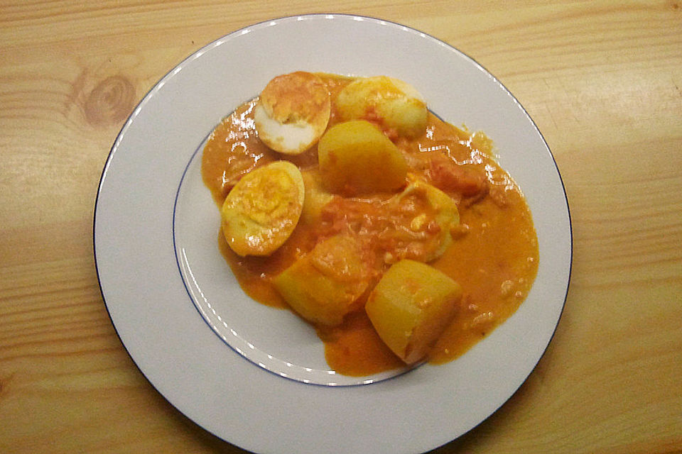 Eier - Kartoffel - Curry