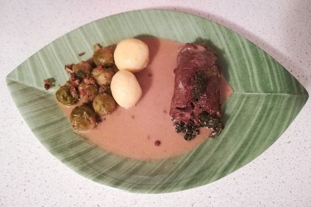 Hirschroulade mit Steinpilzfüllung von Homer222| Chefkoch