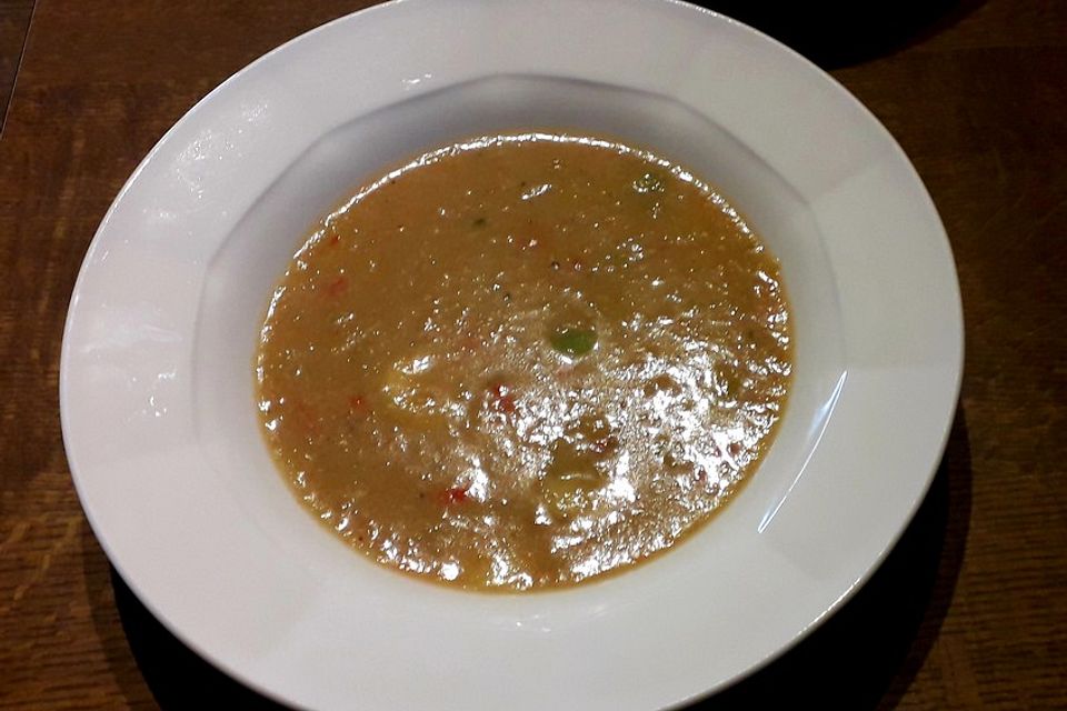 Bananensuppe mit Chilis Bananensuppe mit Chilis