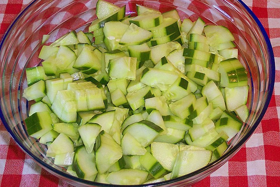 Schnelle Gurkensuppe