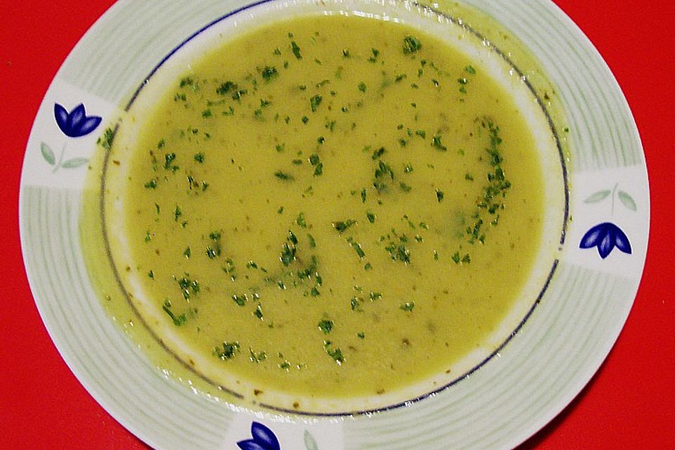 Schnelle Gurkensuppe