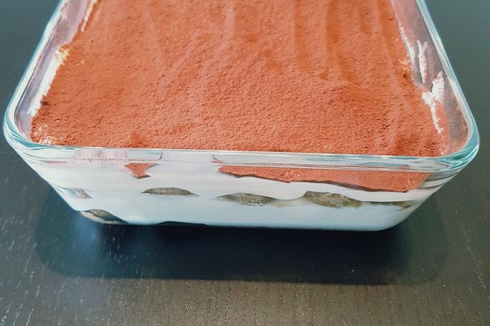 Tiramisu - ohne Eier