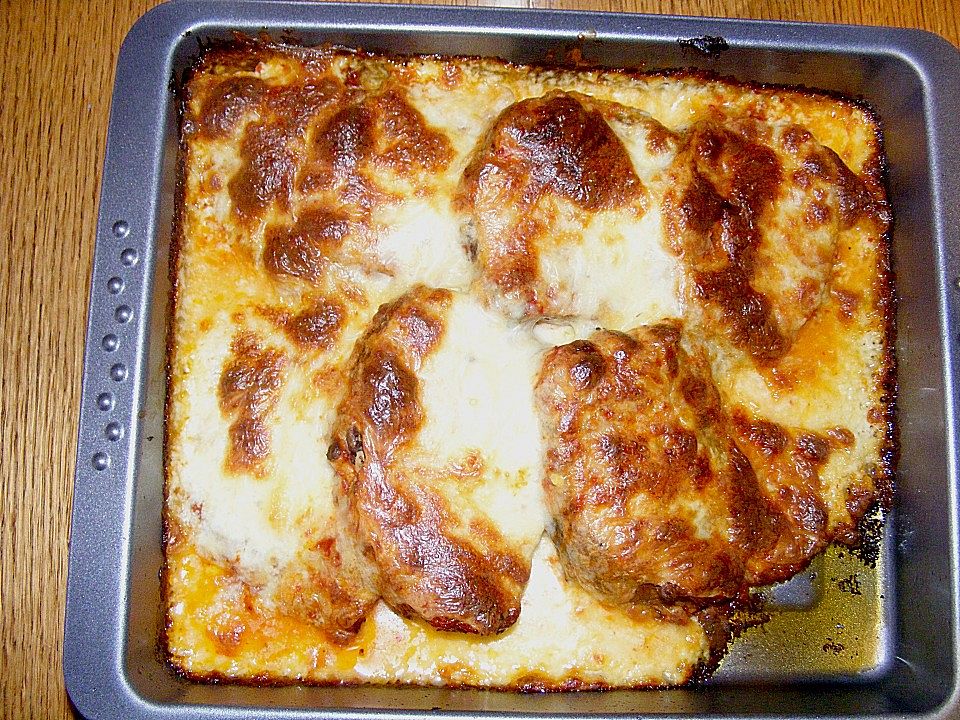 Schweinebraten mit Käsekruste (scharf) von Wotans_Sohn| Chefkoch