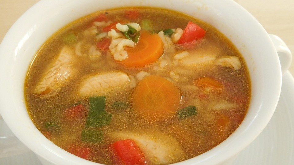 Asia - Suppe mit Glasnudeln von Elli K.