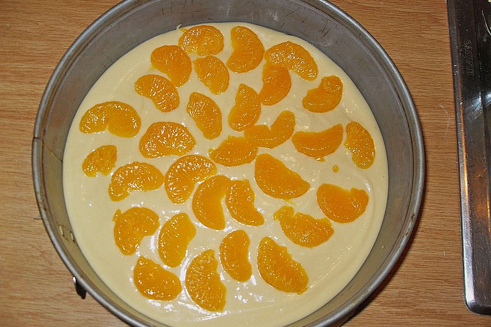 Superleckerer Mandarinen - Joghurt - Kuchen