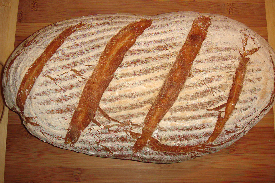 Einfaches Weißbrot