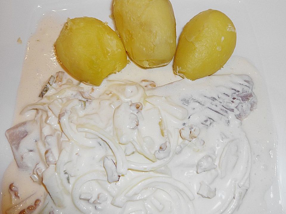 Matjesfilet in Sahnesauce von Lisa50| Chefkoch