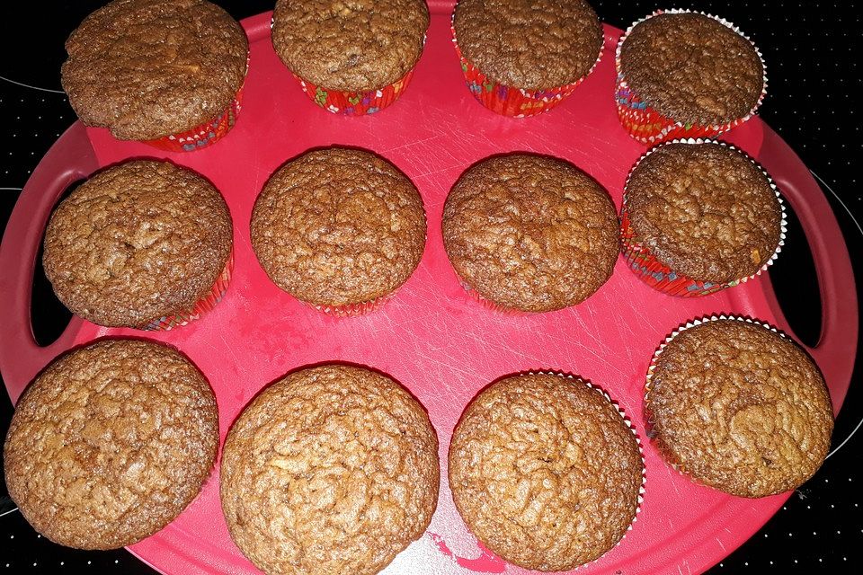 Nutella - Mandel - Muffins