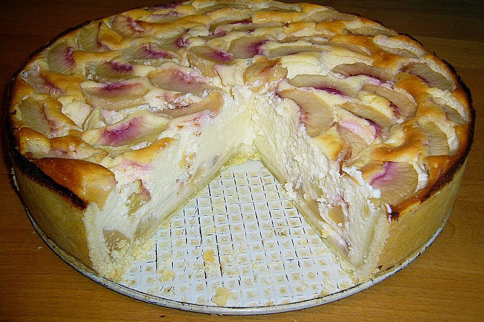 Pfirsich - Joghurt - Käsekuchen