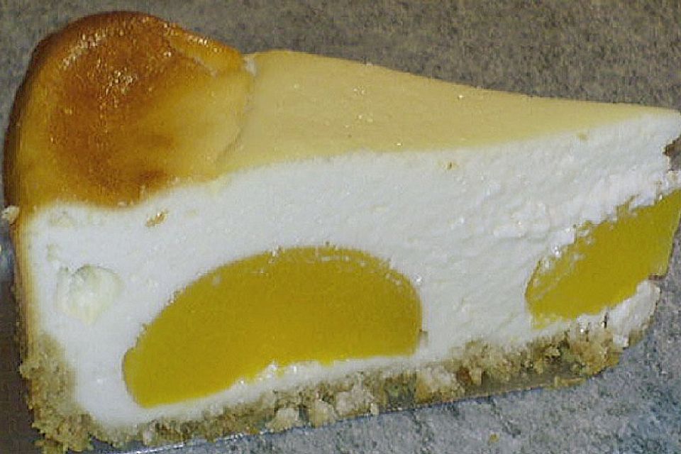 Pfirsich - Joghurt - Käsekuchen