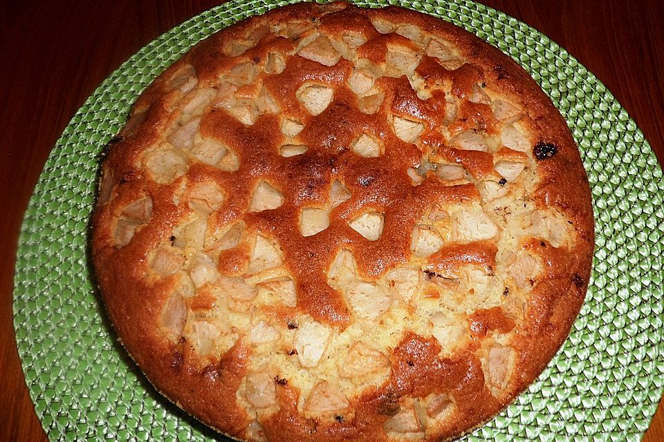 Saftiger Birnenkuchen