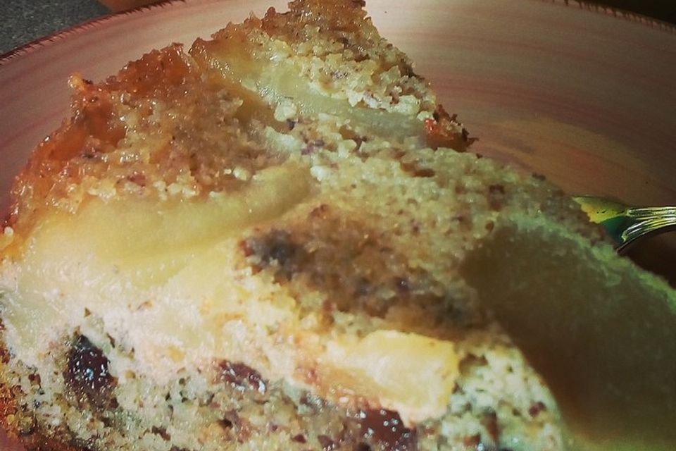 Saftiger Birnenkuchen