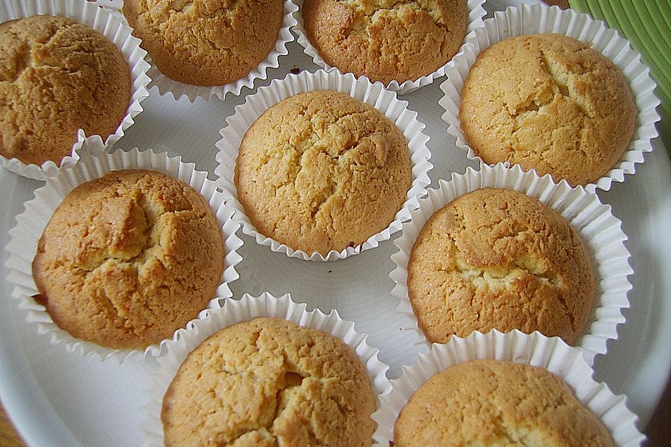 Erdnussbutter - Muffins