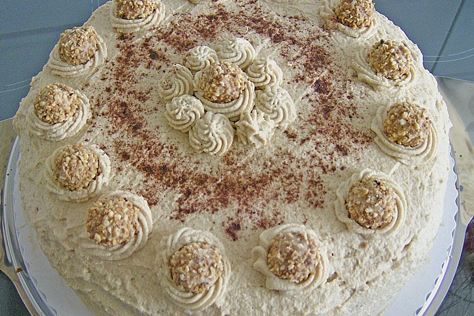 Cappuccino - Sahnetorte