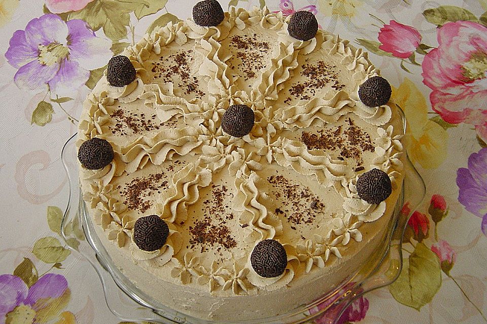 Cappuccino - Sahnetorte