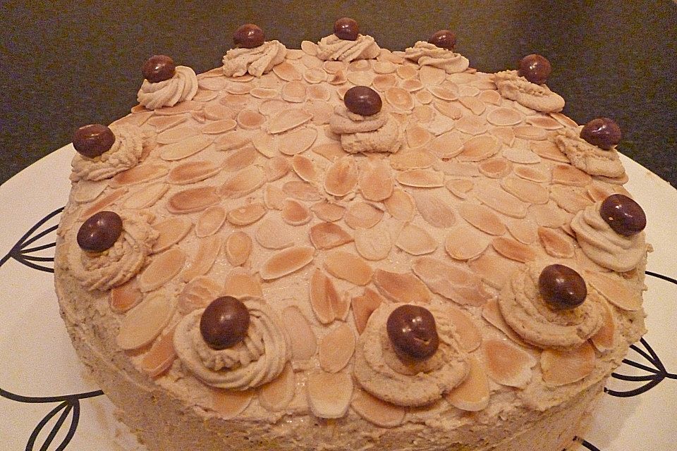 Cappuccino - Sahnetorte